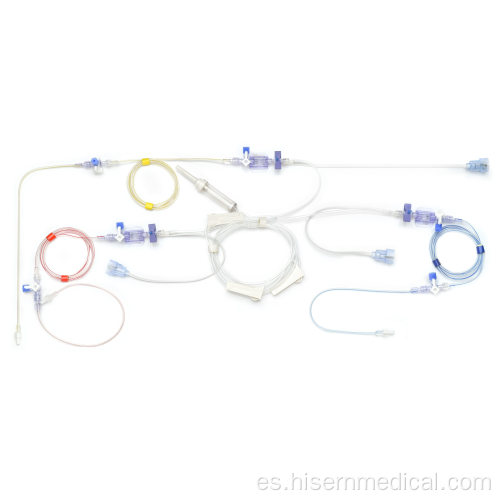 Transductor de presión arterial versátil de doble función con lengüeta a presión